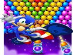 Žaiskite vaizdo žaidimus „Sonic Bubble Shooter“